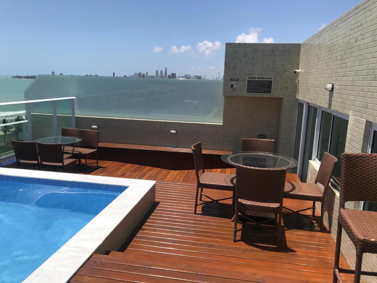 Ferienwohnung Flat Beira Mar De Intermares Cabedelo Exterior foto